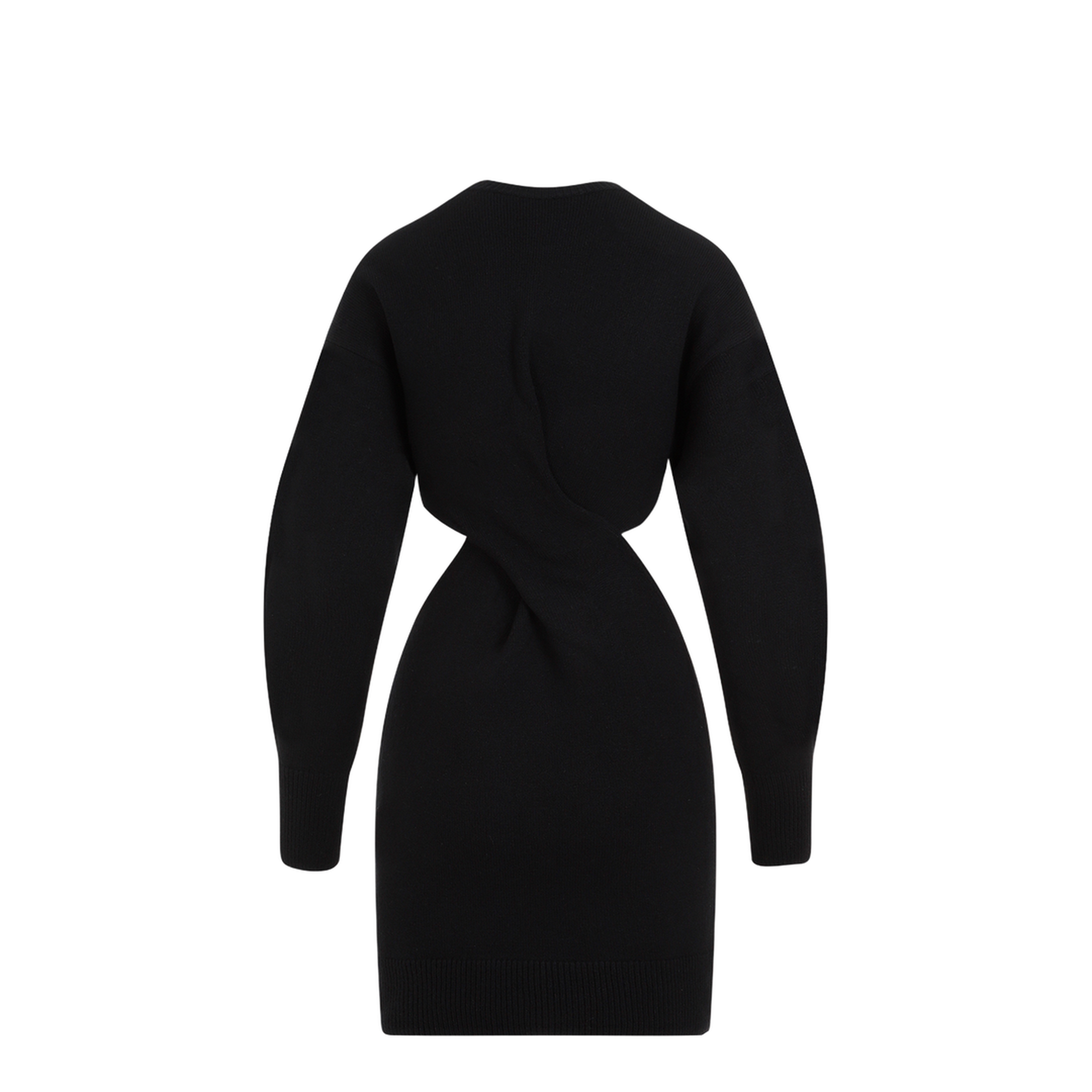 Wool Mini Dress - Image 4