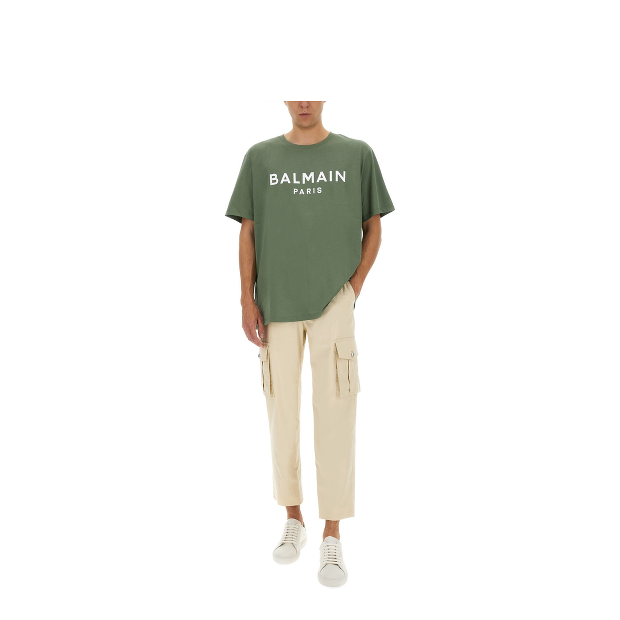 Cotton Cargo Pants - Image 2