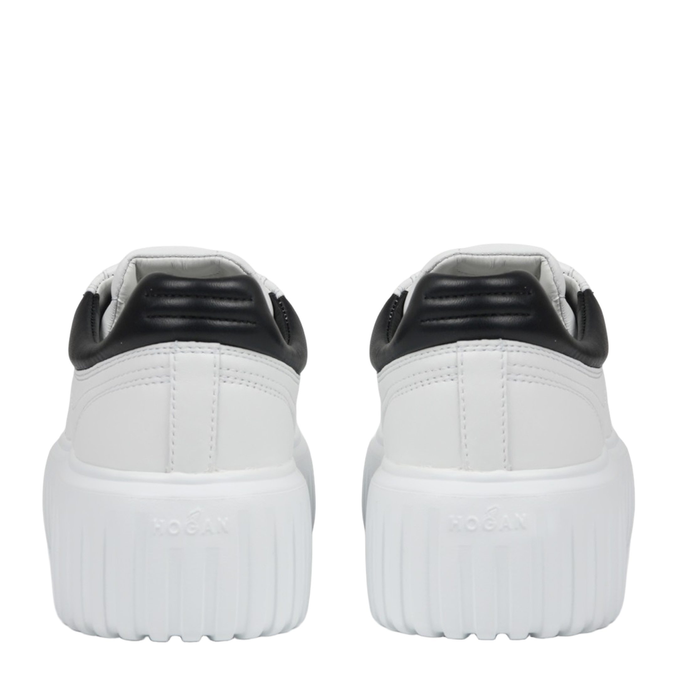 Sneakers H-Stripes White Black - Image 4