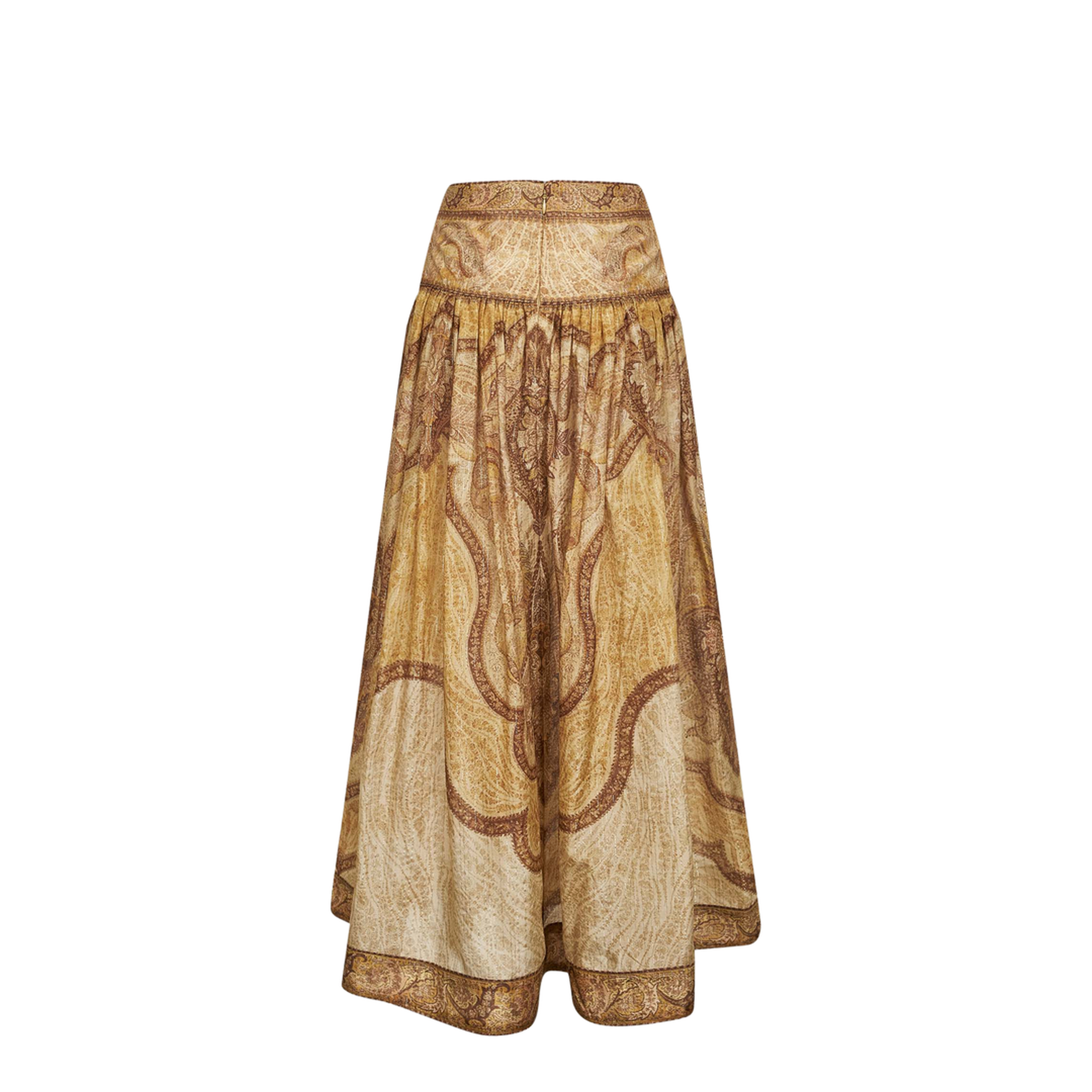 Women Skirt Mustard - Image 4