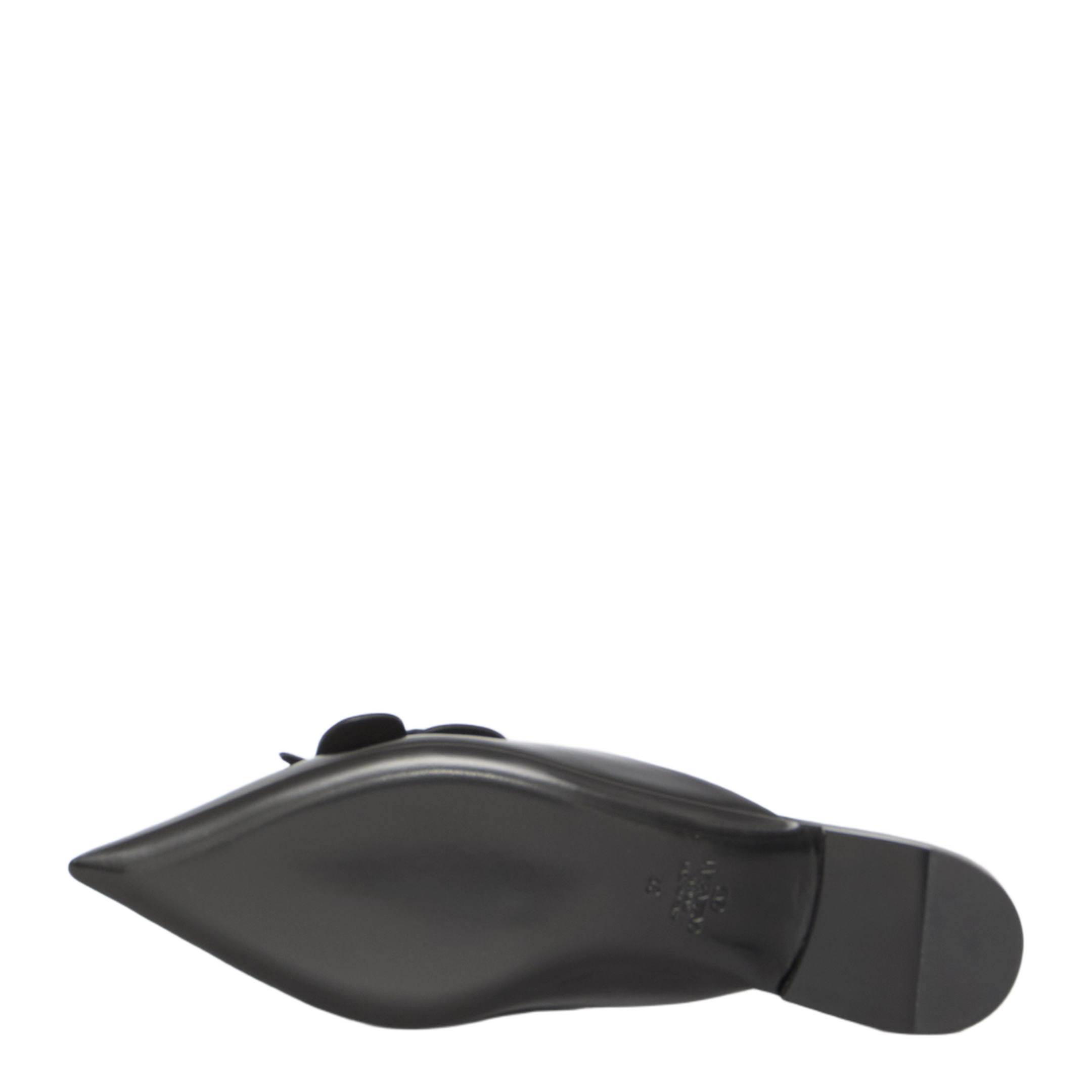 Flat Mules in Leather - Image 4