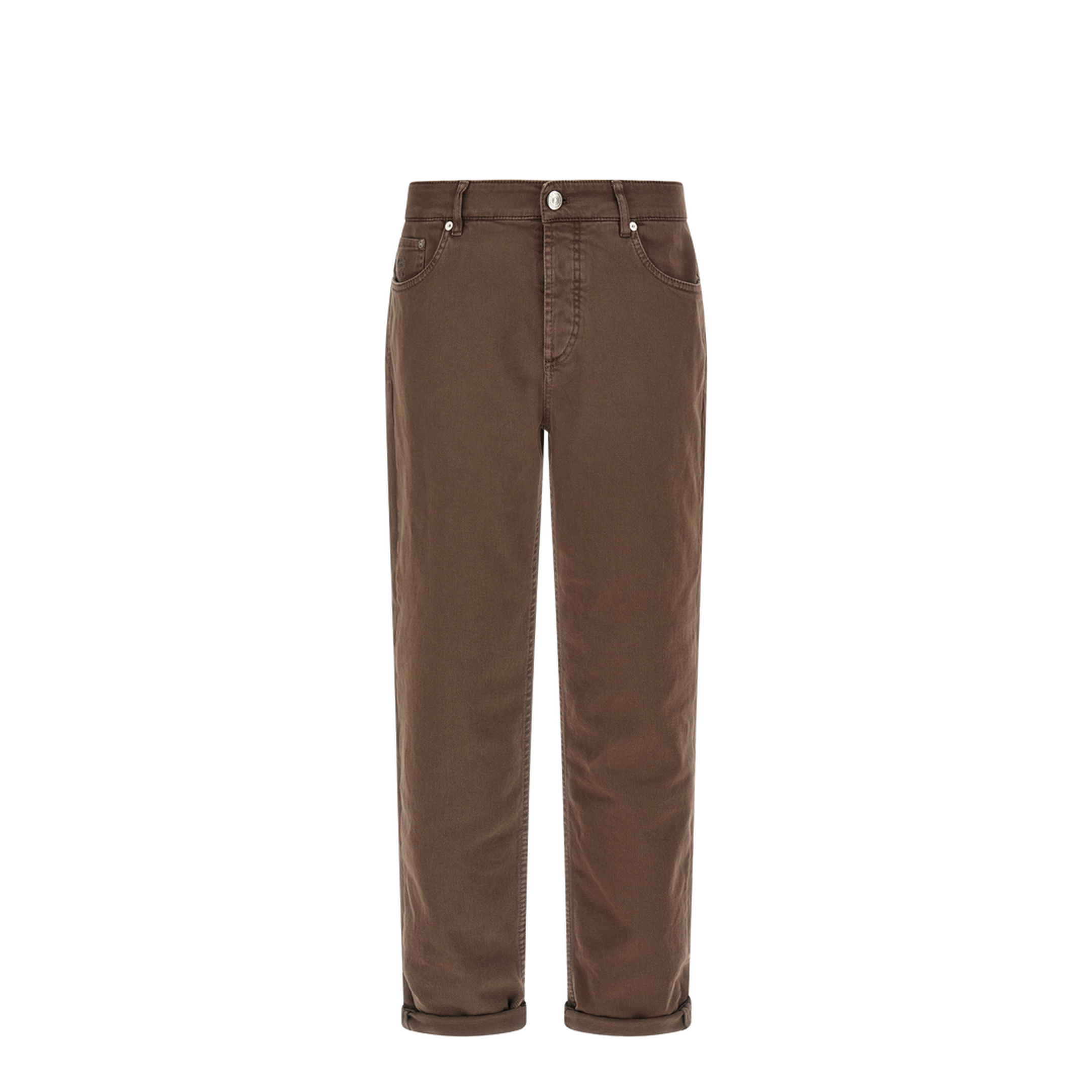 Garment-dyed jeans - Image 1