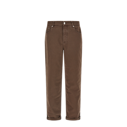 Garment-dyed jeans - Image 1