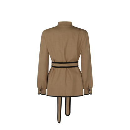 Caban Embroidered Logo Jacket - Image 3