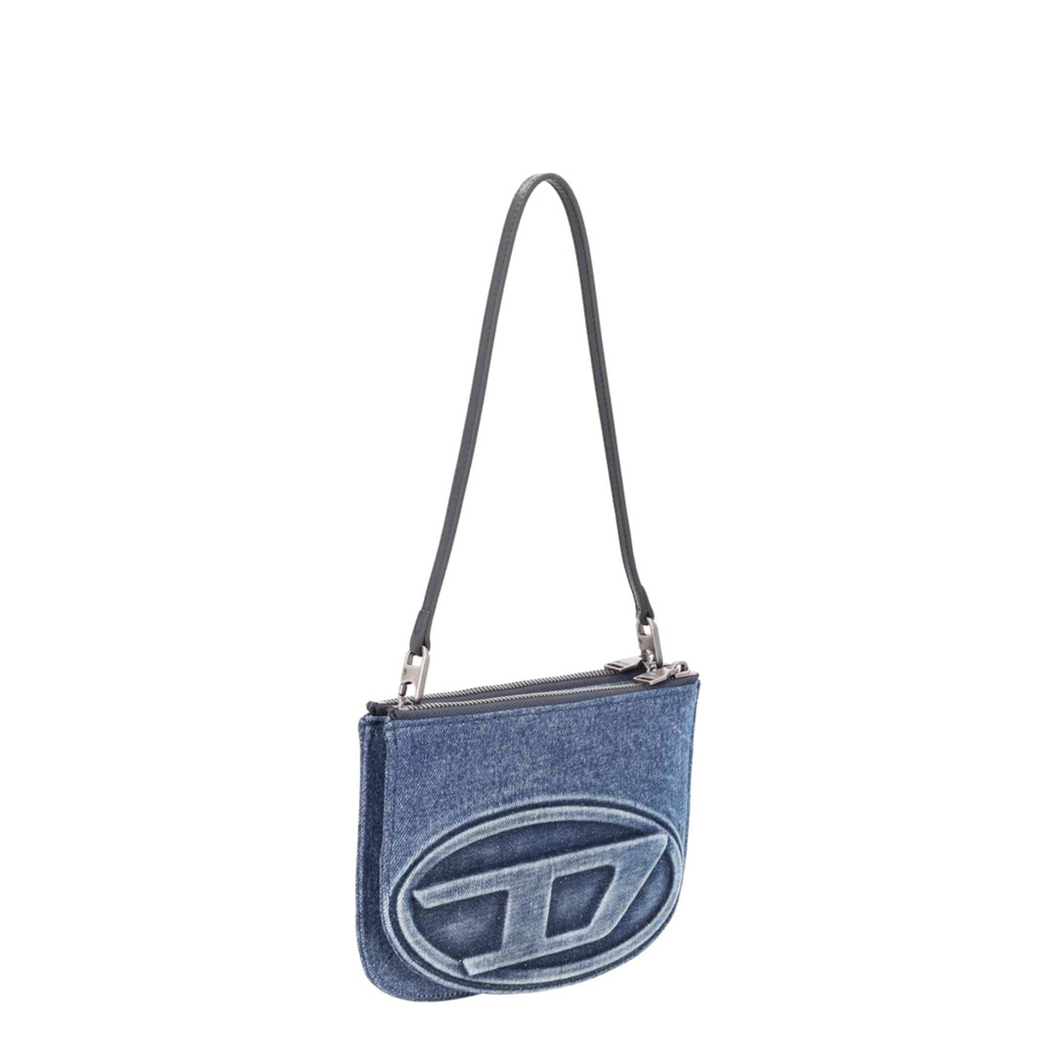 1dr Twin Denim Shoulder Bag - Azul - Image 3