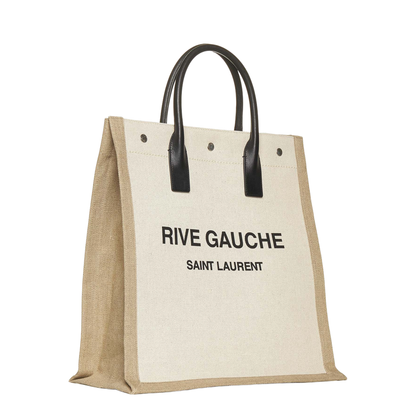Rive Gauche North/South Canvas Tote - LINBLANC - Image 1