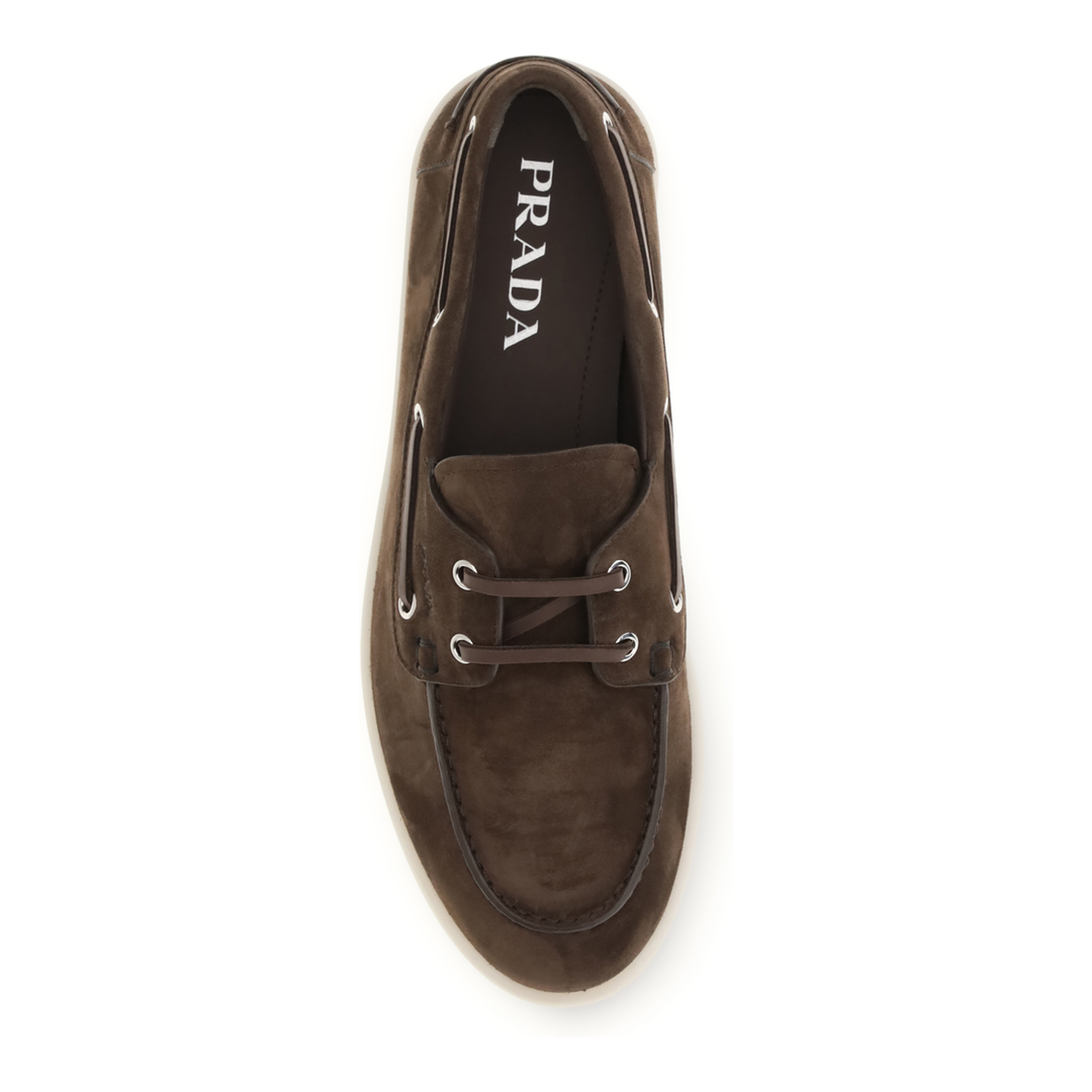 Suede Boat Loafers - Image 4