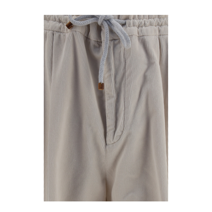 Corduroy Drawstring Pants - Image 3