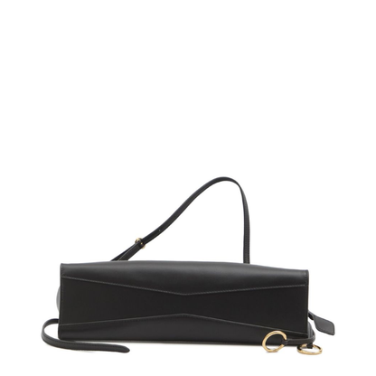 Le Click East West Medium Calfskin Shoulder Bag - Noir - Image 3