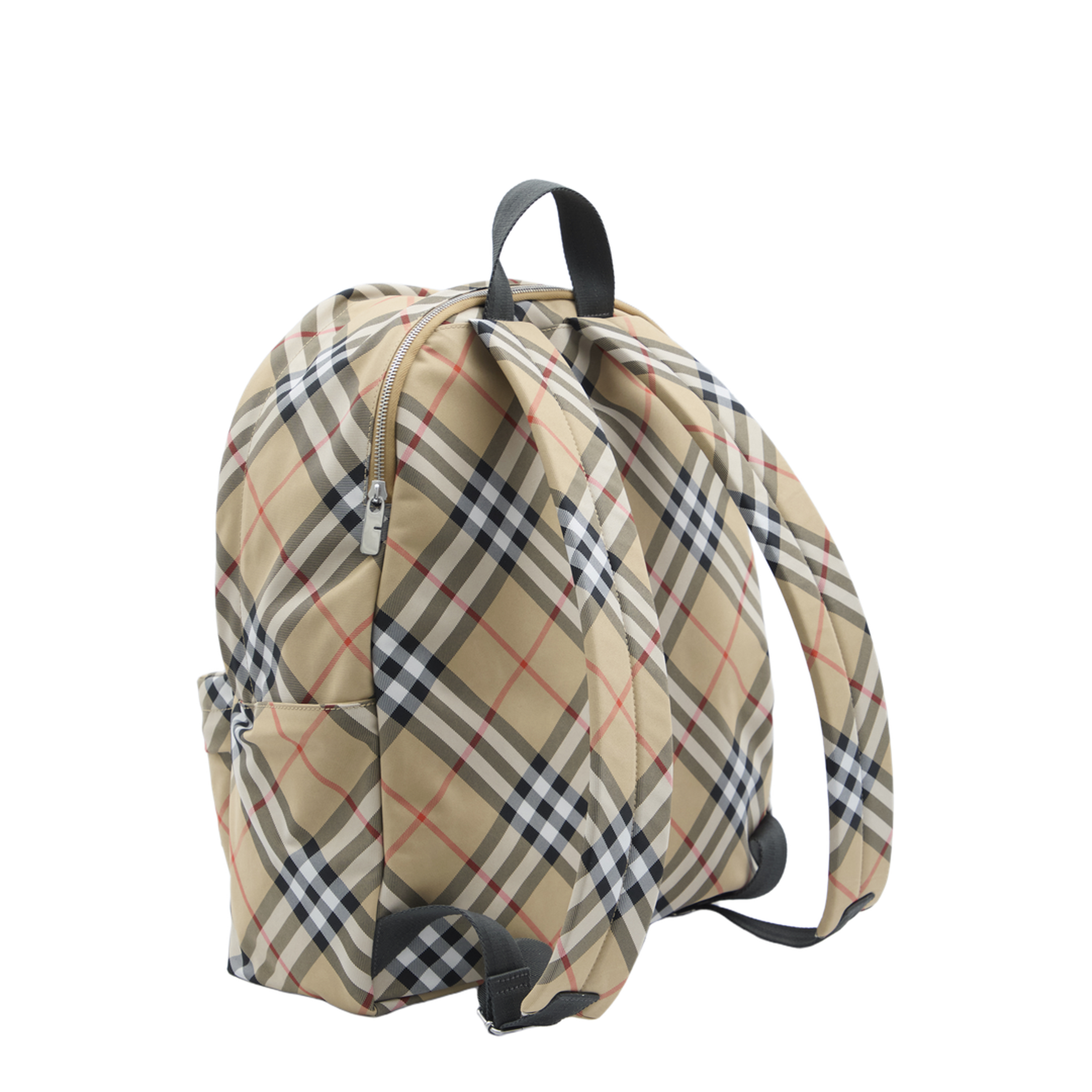Check Nylon Backpack - Image 2