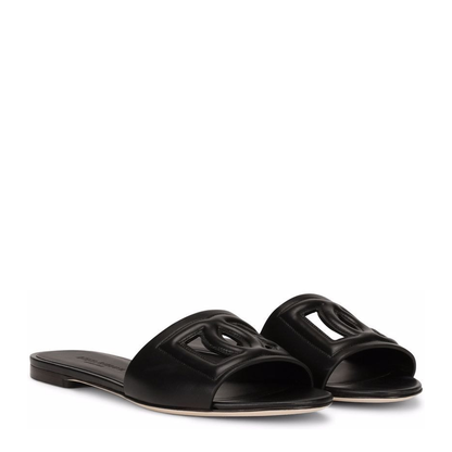 Calfskin Slides with DG Millennials Logo - Image 3