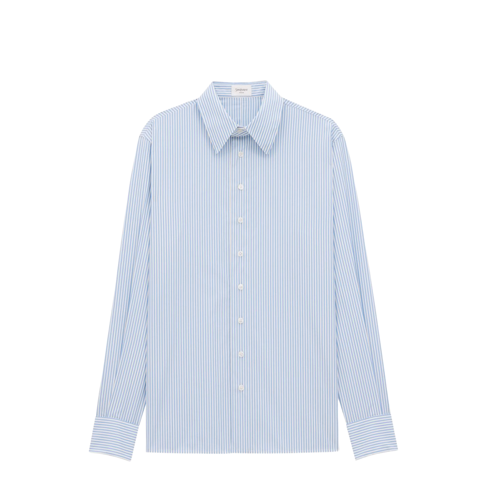 Oxford Stripe Cotton Shirt - Image 1