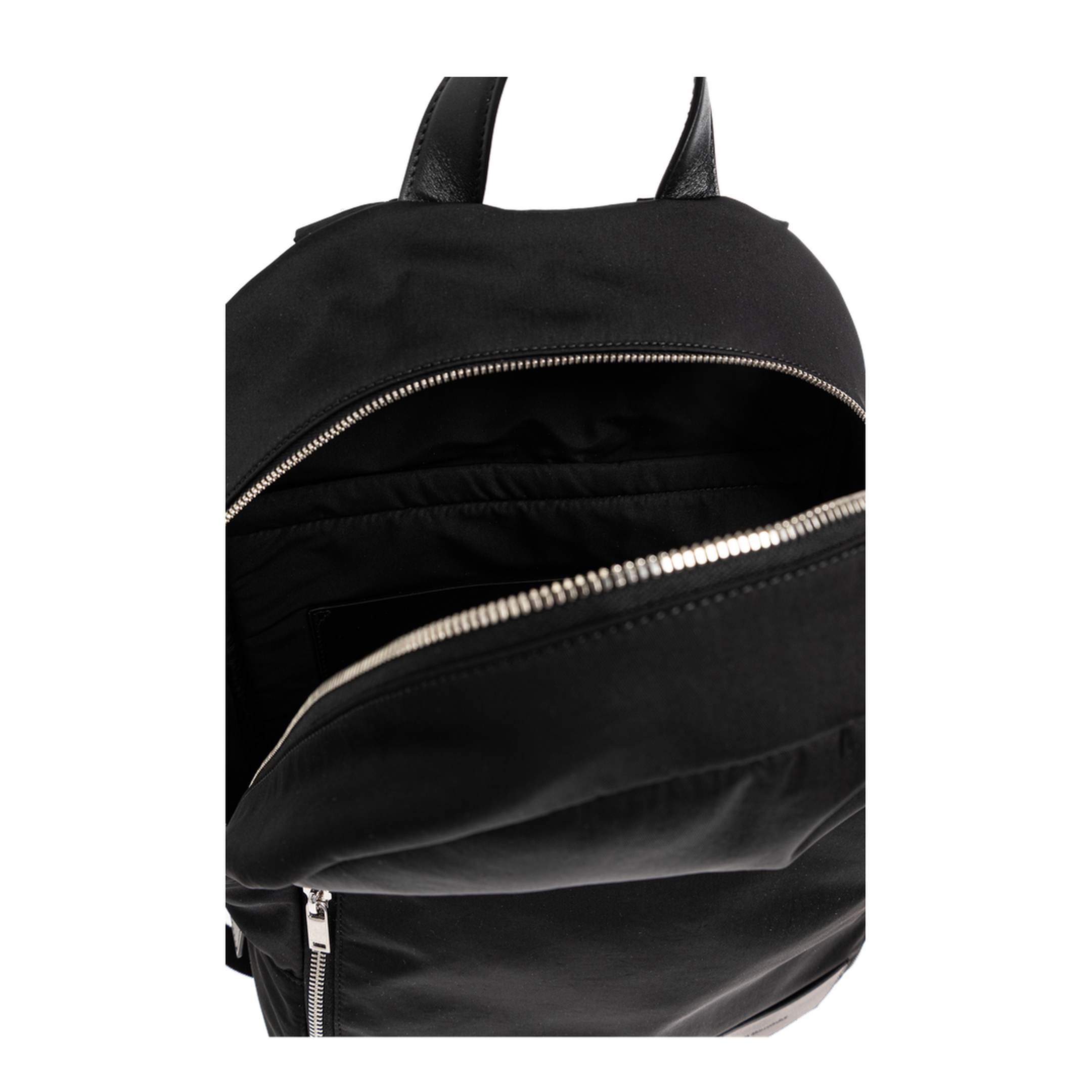 Urban Medium Coated Nylon Backpack - Black - Image 5
