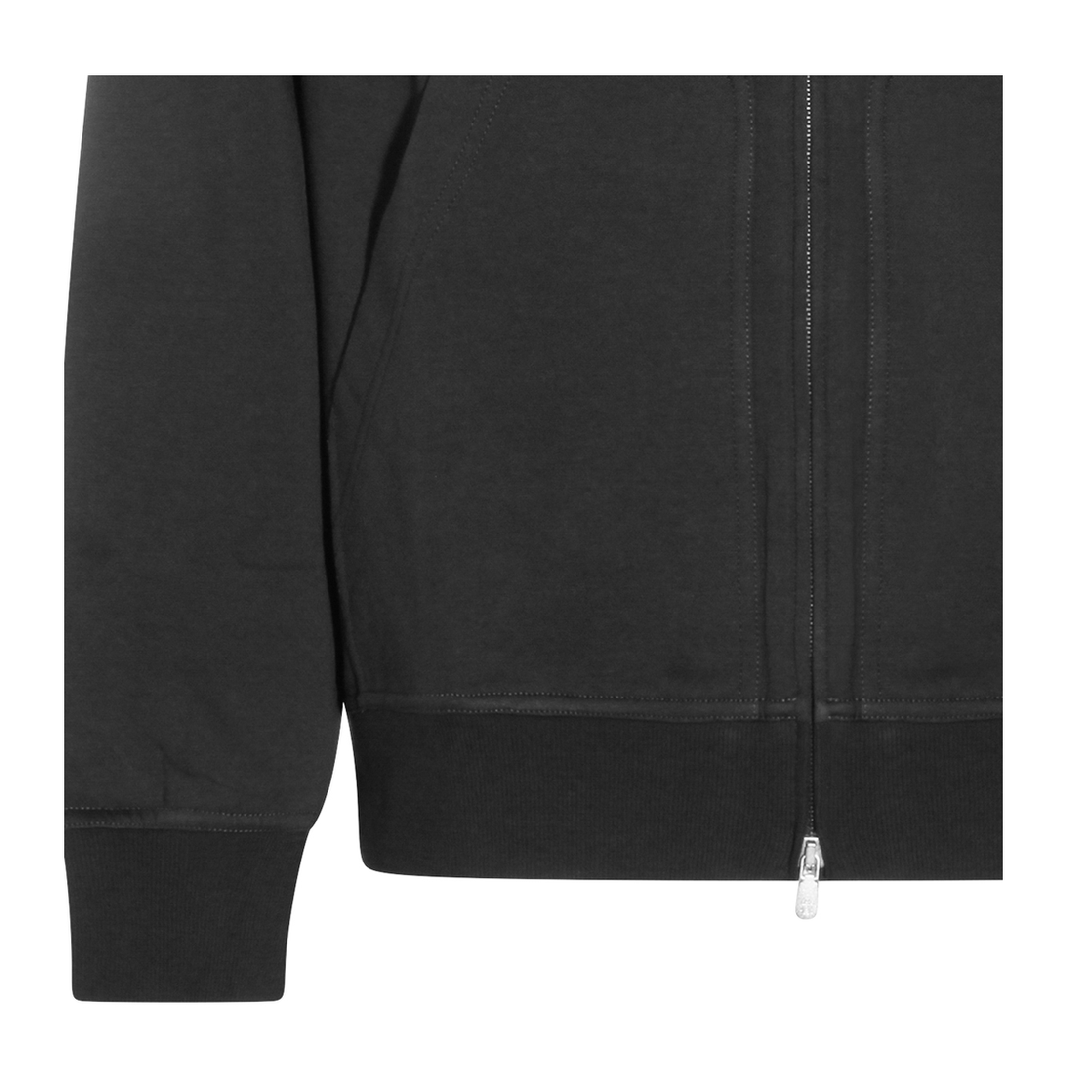 Zip-Fastening Sweater Black - Image 6