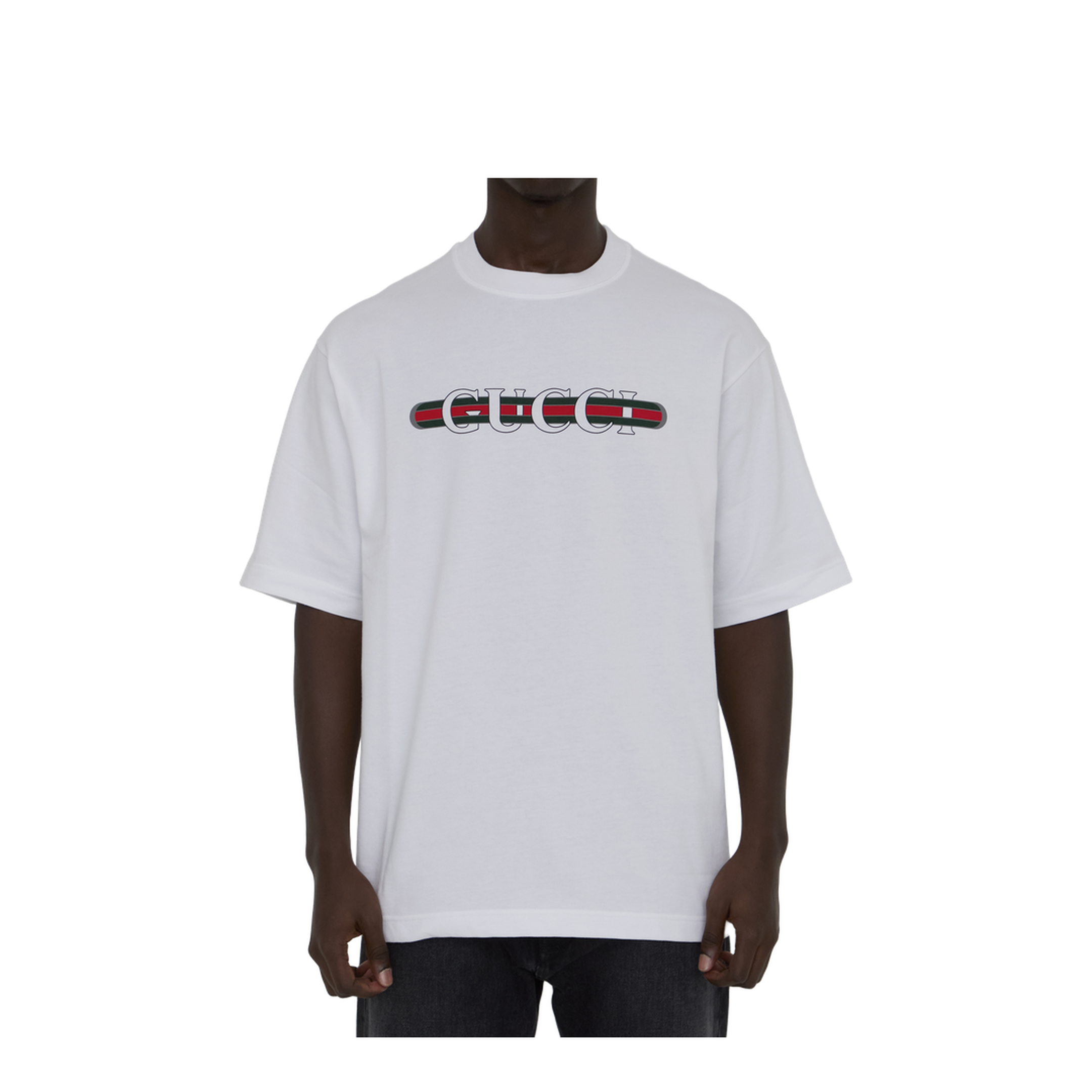 T-Shirt in Cotton with Logo Print - Image 1