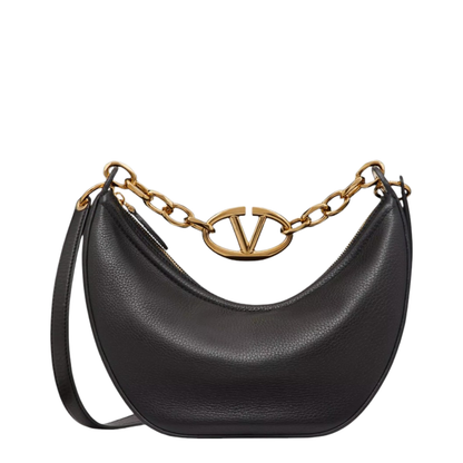 Small VLogo Moon Hobo Bag - Image 1