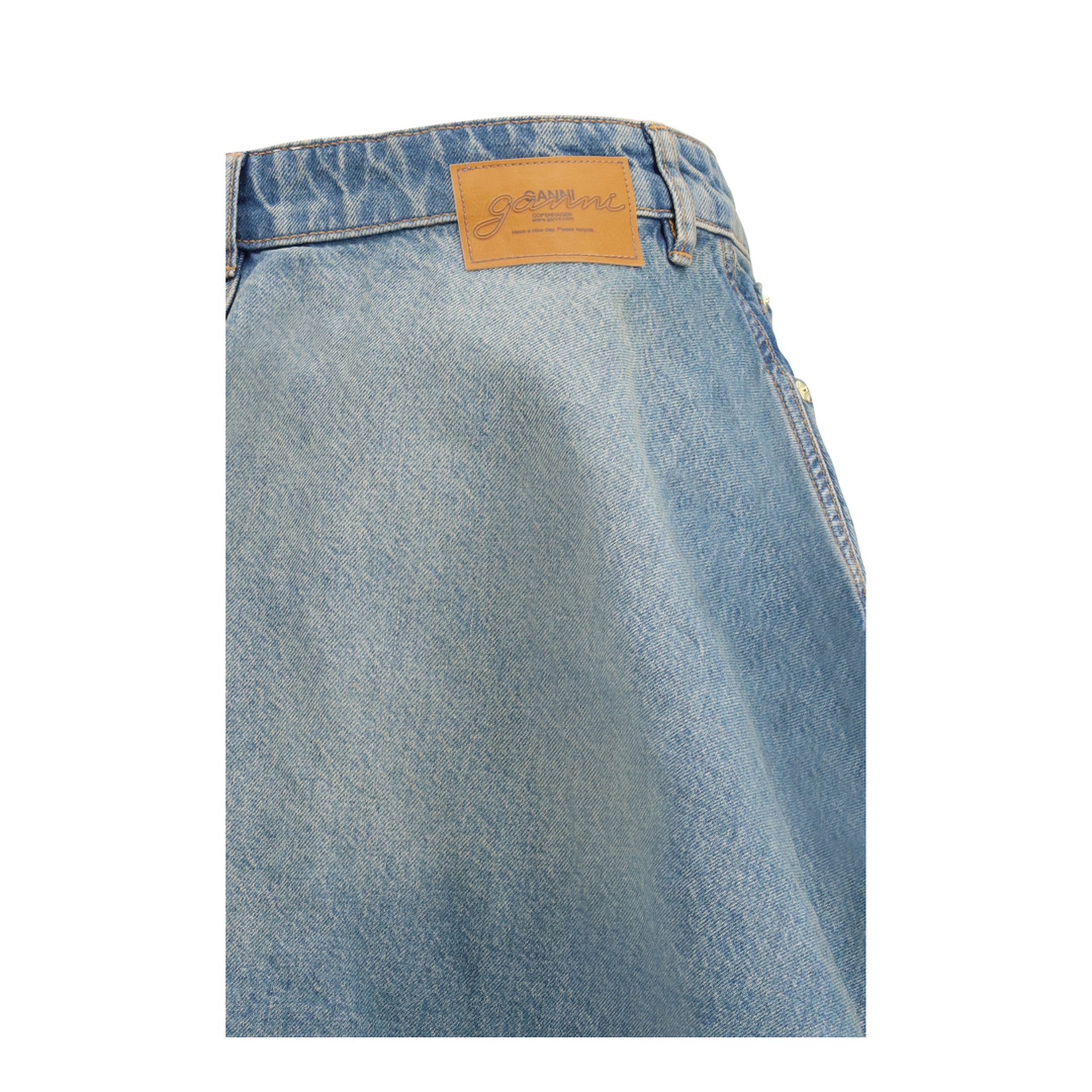 Denim Miniskirt - Image 3