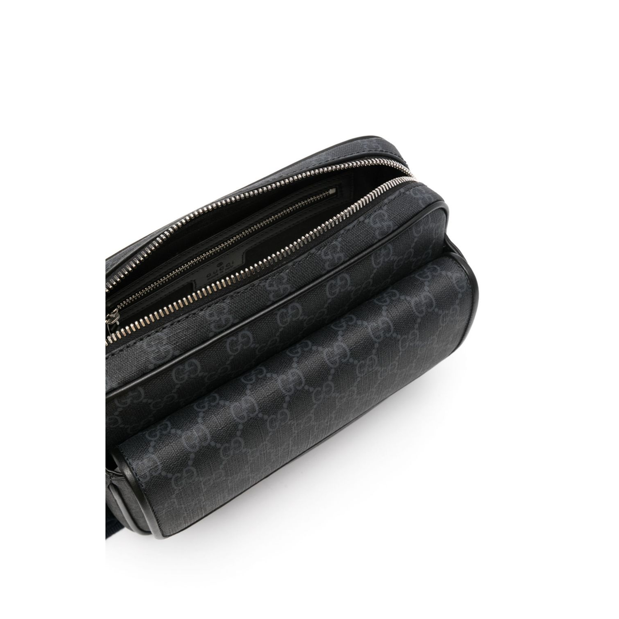GG Black Small Leather Crossbody Bags - Black - Image 5