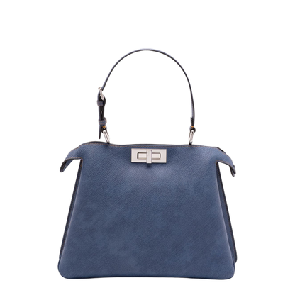 Peekaboo Soft Medium Cuoio Romano Leather Blue - Image 1