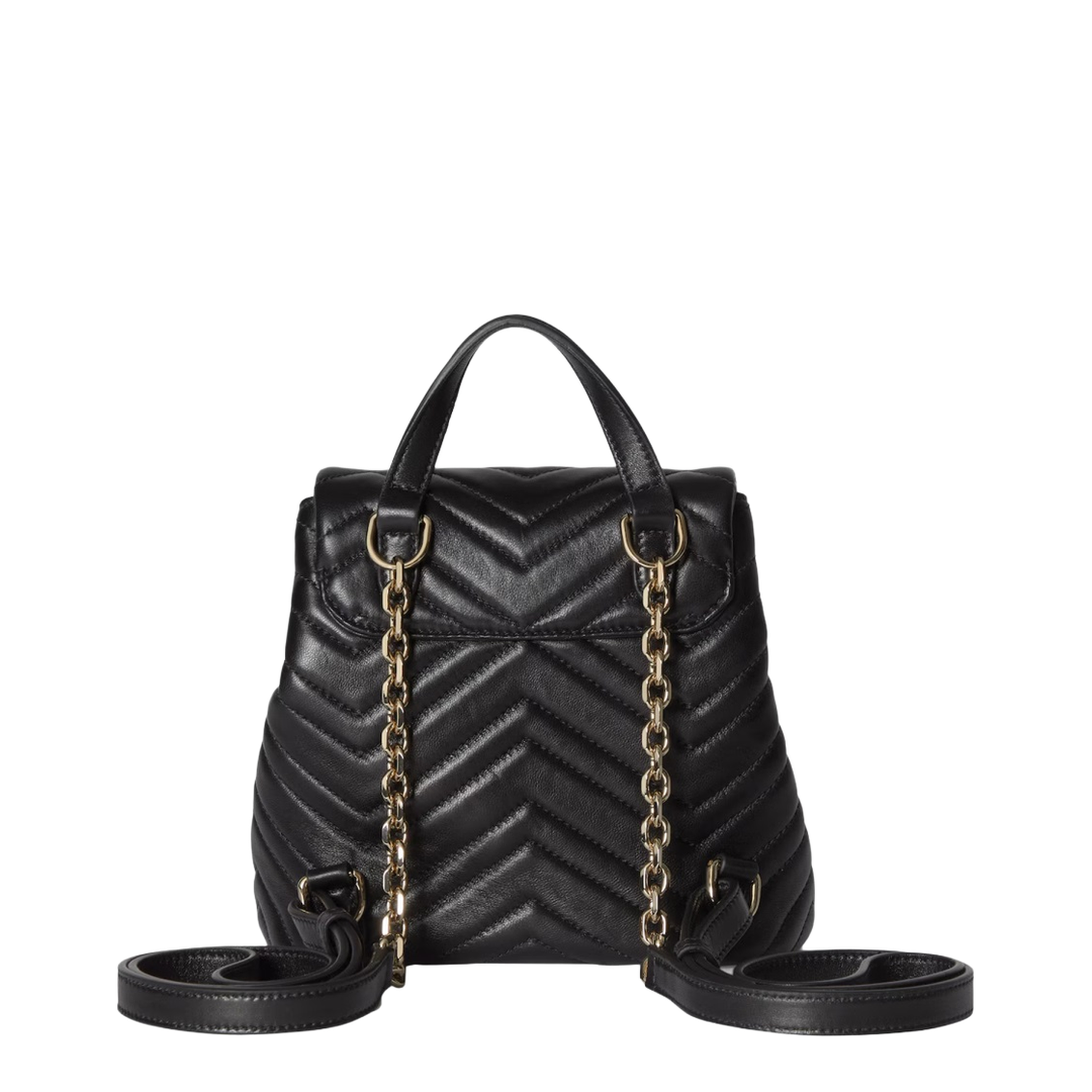 GG Marmont Mini Backpack Matelassé Nappa Leather - Black - Image 2