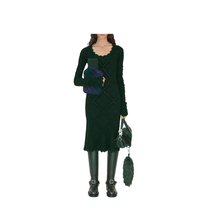 Aran Knit Dress - Image 2