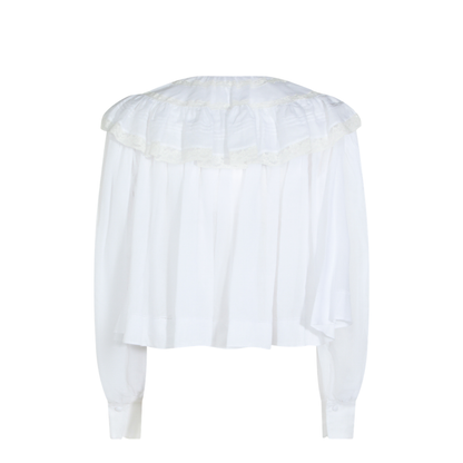 Casual Top With Ruffles - Image 3
