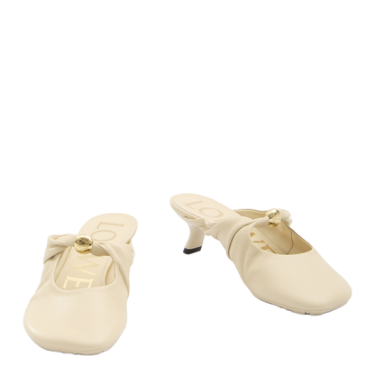 Pebble Mules in Nappa Leather - Image 5