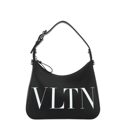 Black Leather Handbag - Image 1
