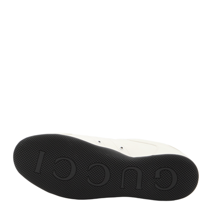 Shift Trainers in White Leather - Image 4