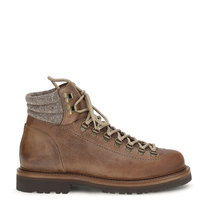 Mountain Boots in Leather with Wool and Cashmere Inserts - Image 1