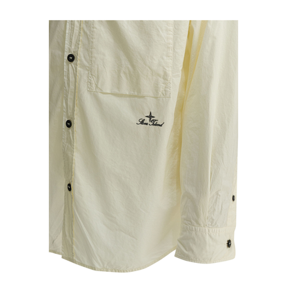Cotton Shirt with Pocket - Image 4