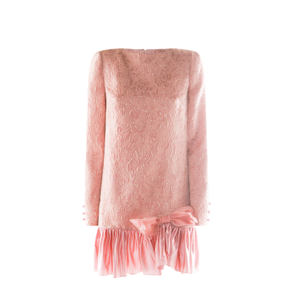 Pink Wool Dress - Image 1
