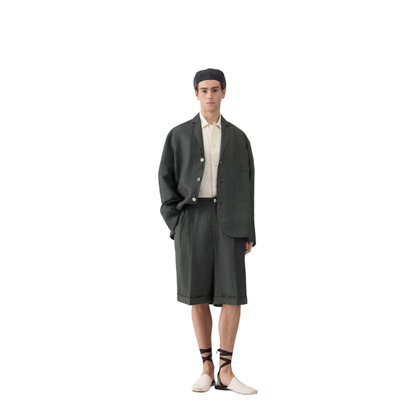 The Pastro Linen Shorts - Image 2