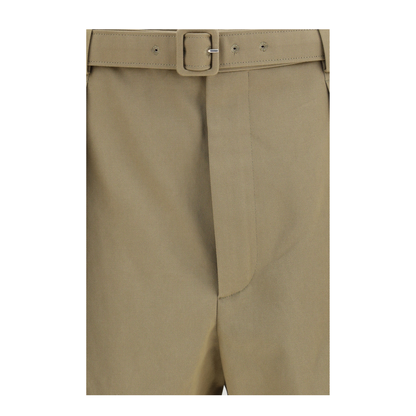 Pleated Belt Shorts - Image 3
