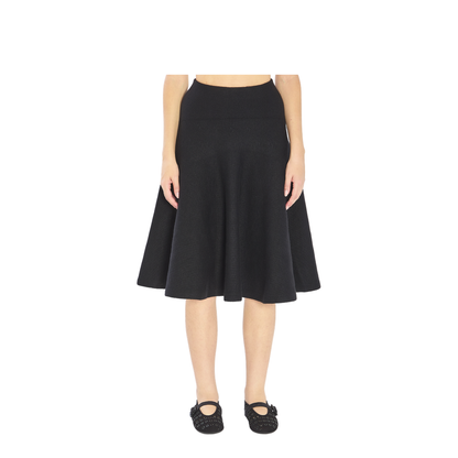 A-line knit skirt - Image 1