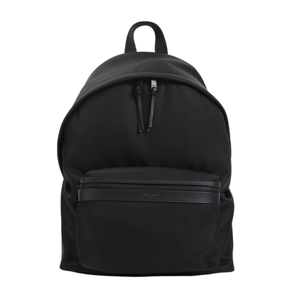 City Leather Backpack - Black - Image 3