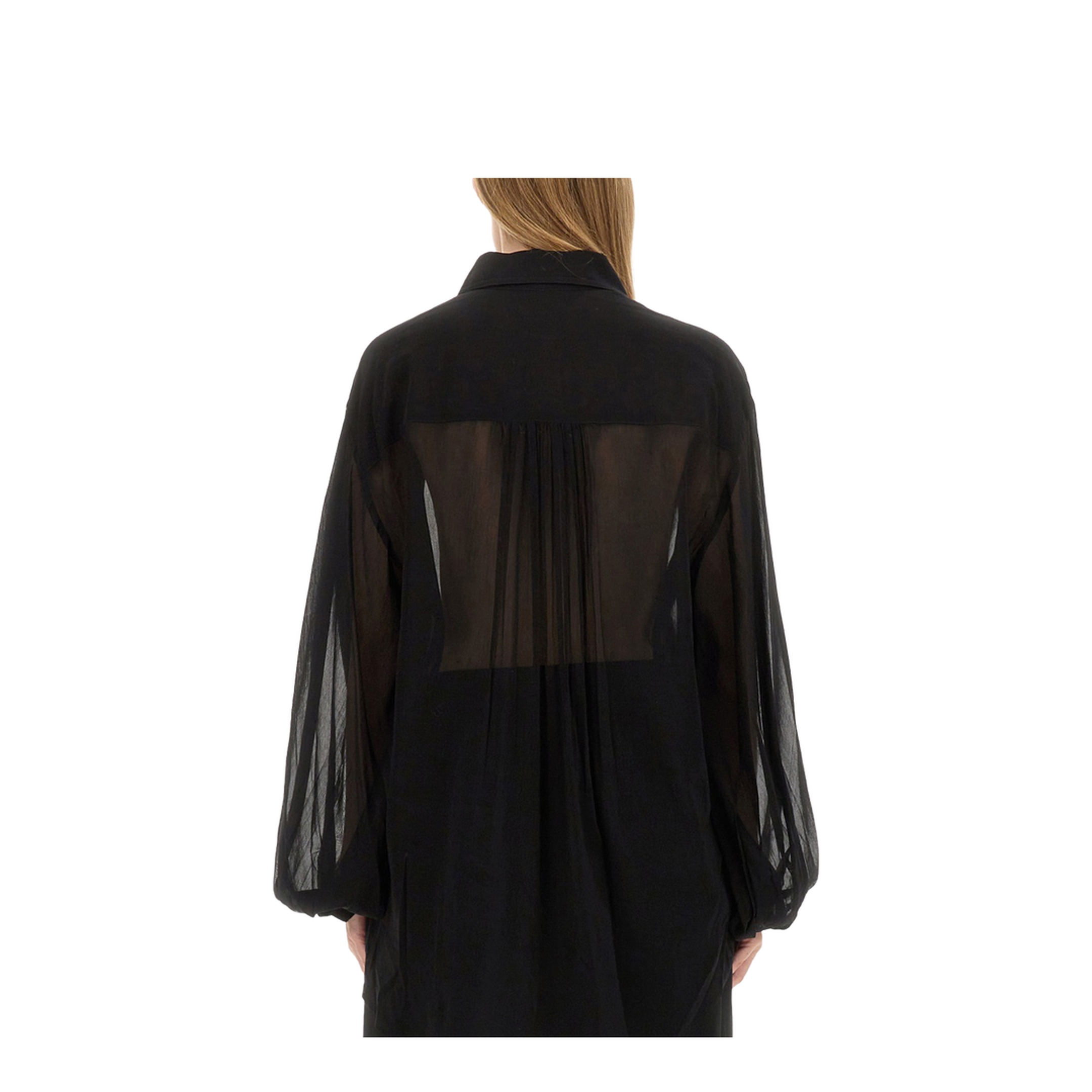 Balloon-Sleeve Shirt - Image 3