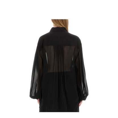 Balloon-Sleeve Shirt - Image 3