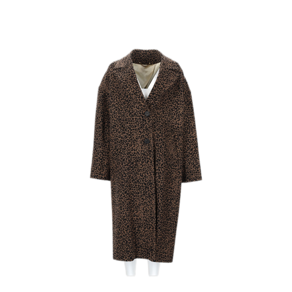 Cocoon Wool Coat - Image 1