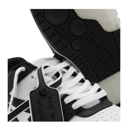 Out Of Office Leather Sneakers - Black - Image 4