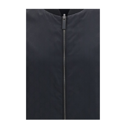 Reversible Zip Jacket in Lightweight Silk Faille - Image 3