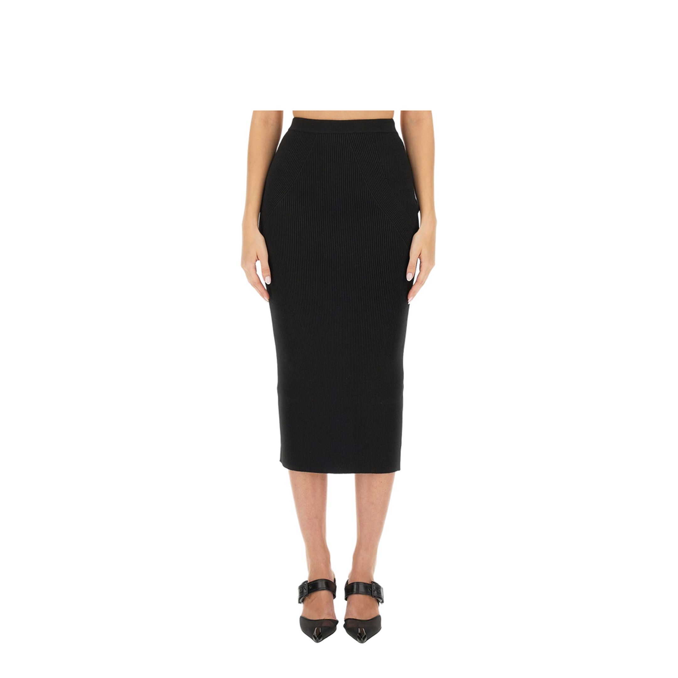 Knit Pencil Skirt - Image 1
