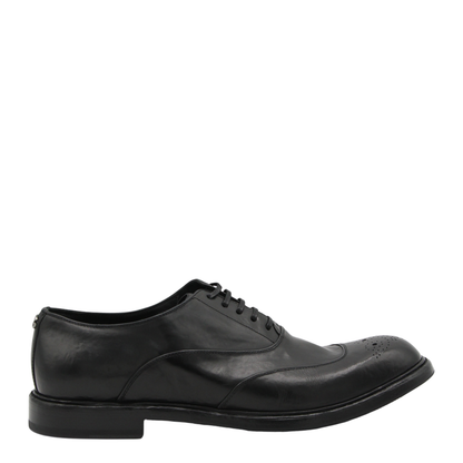 Washed Black Calfskin Lace-Up Shoe - Image 2