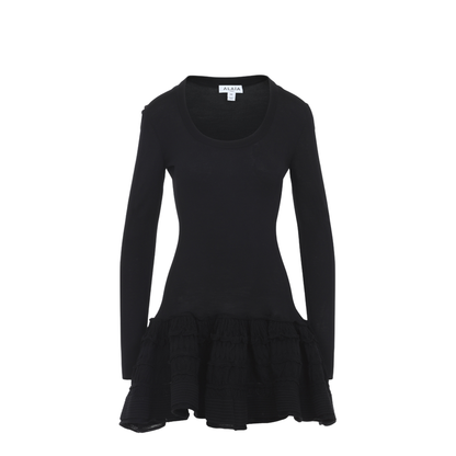 Ruffle Mini Dress - Image 2