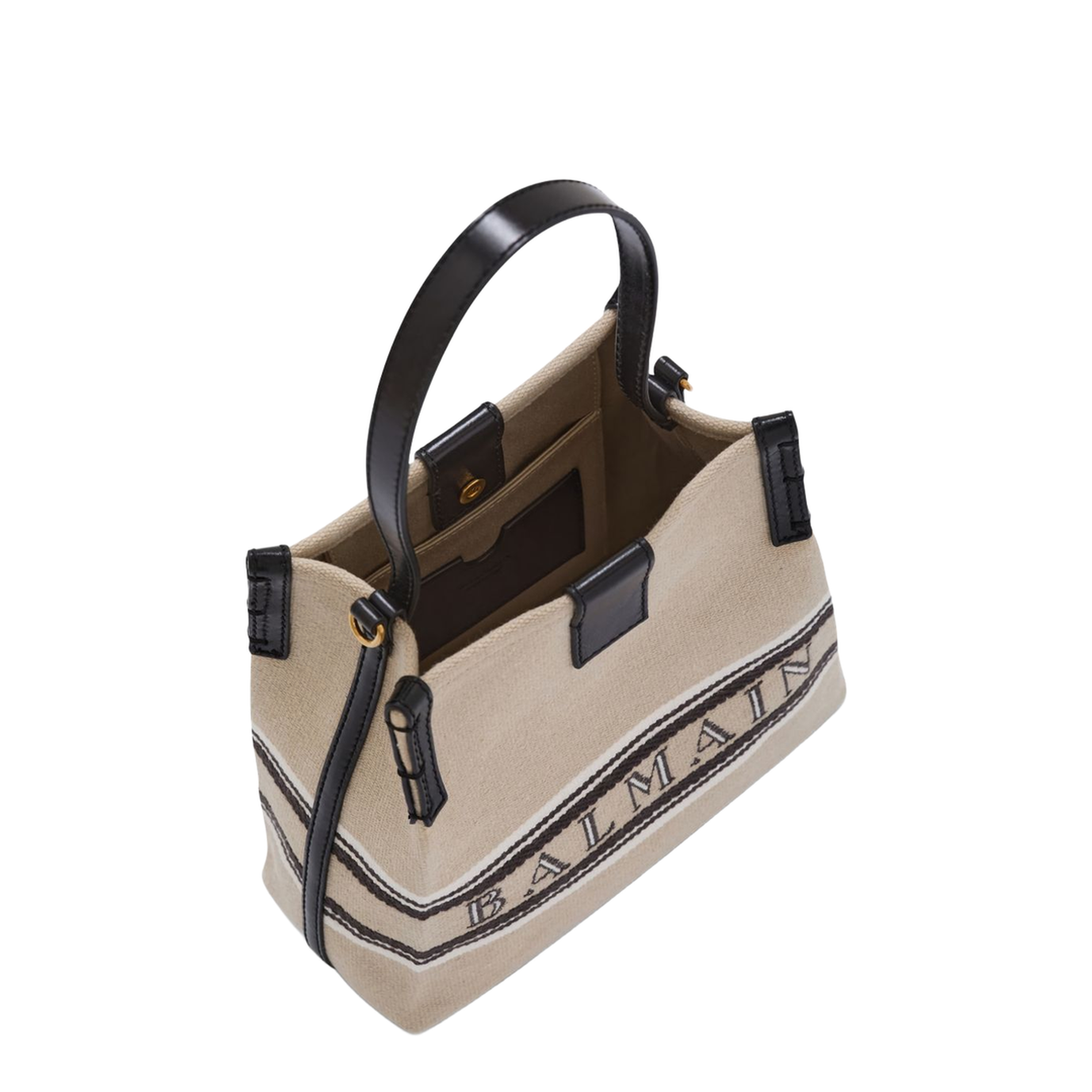 Release Bucket Bag Canvas Calfskin - Image 3