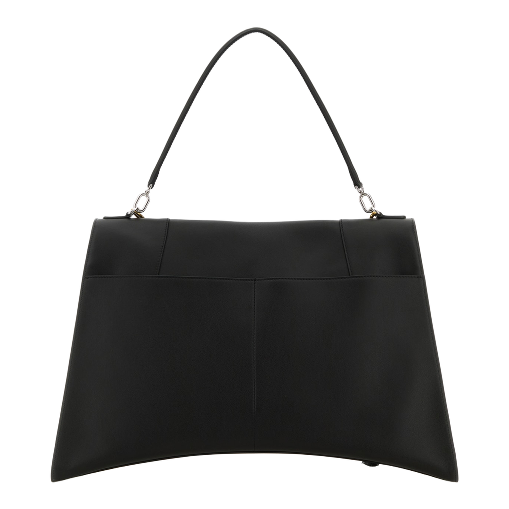 Hourglass Soft Large Handbag in Black - Image 3
