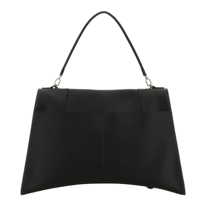 Hourglass Soft Large Handbag in Black - Image 3