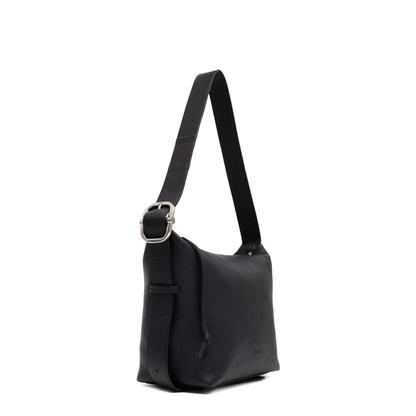 Loop Calfskin Hobo Bag - Black - Image 3
