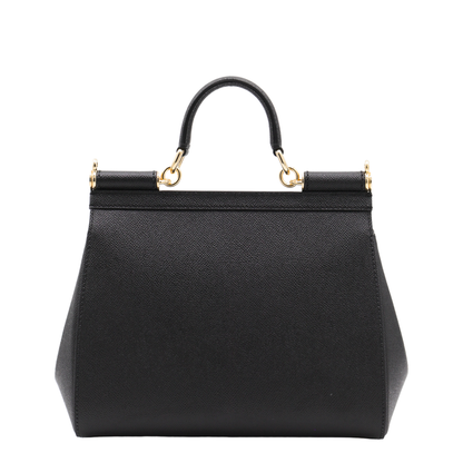 Large Sicily Handbag in Black - Image 6