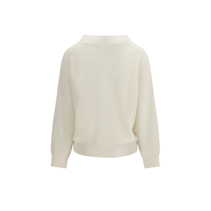 Cashmere Net Sweater - Image 2